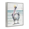 Stupell Industries Pelican Bird Standing on Beach, 11" x 14" - 3 of 4