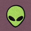 Dalix Mens Alien Midweight Garment Dye Tee - 2 of 4