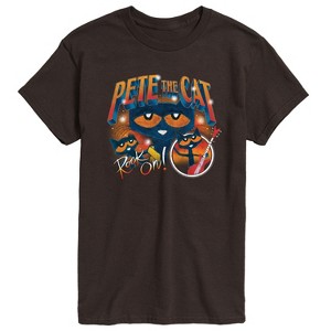 Men's - Pete the Cat - Collage Short Sleeve Graphic T-Shirt - 1 of 4