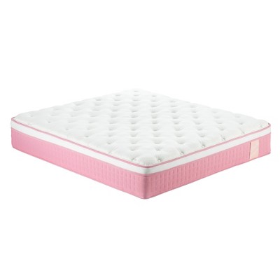 Dolonm 12 Inch Hybrid Mattress, Pocket Springs, Memory Foam, Cool Knitted Cover, CertiPUR-US, Pressure Relief, Edge Support