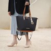 MKF Collection Layla Solid Tote Bag Convertible Backpack by Mia k - 3 of 4