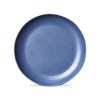 TAG Denim Blue Brooklyn Melamine Brooklyn Melamine Plastic Dinning Salad Plate Dishwasher Safe Indoor/Outdoor 9x9 inch Salad Plate Set 4 - 3 of 3