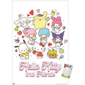 Trends International Hello Kitty and Friends - Kawaii Favorite Flavors Unframed Wall Poster Prints - 1 of 4