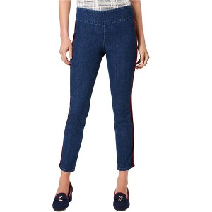 Charter Club Womens Velvet Stripe Casual Leggings - 1 of 1