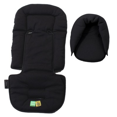 Valco Baby Universal Seat Pad and Head Hugger for Strollers, Increases Comfort & Keeps Stroller Clean