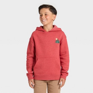 Boys' Fleece Hoodie Sweatshirt - Cat & Jack™ - 1 of 4