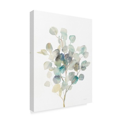 Trademark Fine Art - Danhui Nai 'Eucalyptus III White' Wood Slat Art