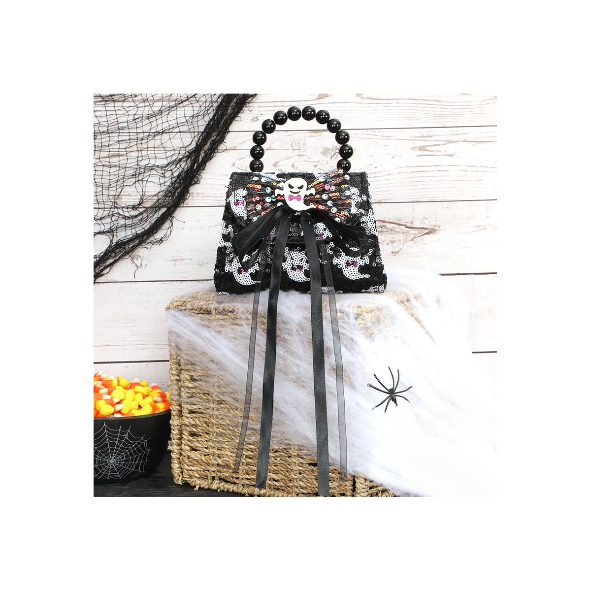 The Lakeside Collection Halloween Sequin Mini Purse - - thumbnail 4