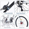 Gulches 700C Hybrid/Road Bike, 7-Speed, Aluminum Rims, TEC Chain, 700*32C Tires, Dual Disc Brakes, 85% Pre-Assembled - 4 of 4