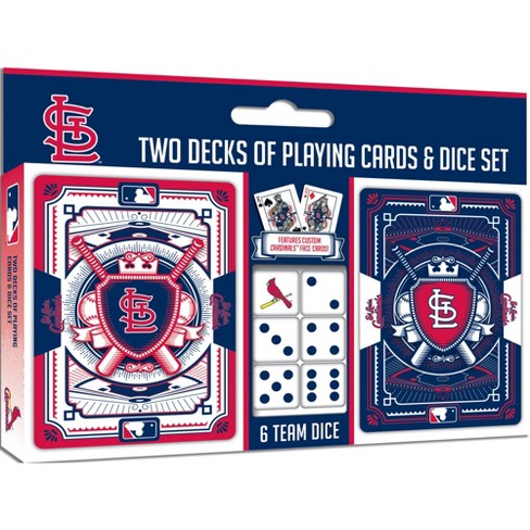 Masterpieces Officially Licensed Mlb St. Louis Cardinals Playing Cards - 54  Card Deck For Adults : Target