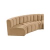 Meridian Furniture,Arc Velvet Modular Sofa - 4 of 4