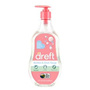 Dreft Bottle & Dish Soap Cleaner - 18 fl oz