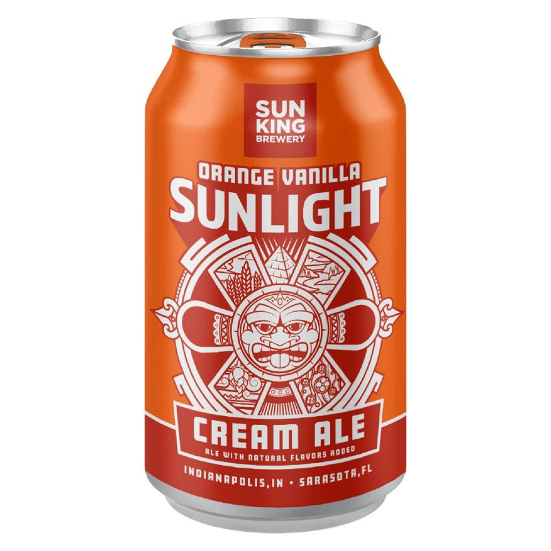Sun King Orange Vanilla Sunlight Cream Ale Beer - 6pk/12 fl oz Cans, 2 of 3