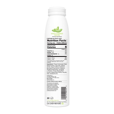 UPTIME Sweet Summer Sugar Free Energy Drink - 12 fl oz Bottle