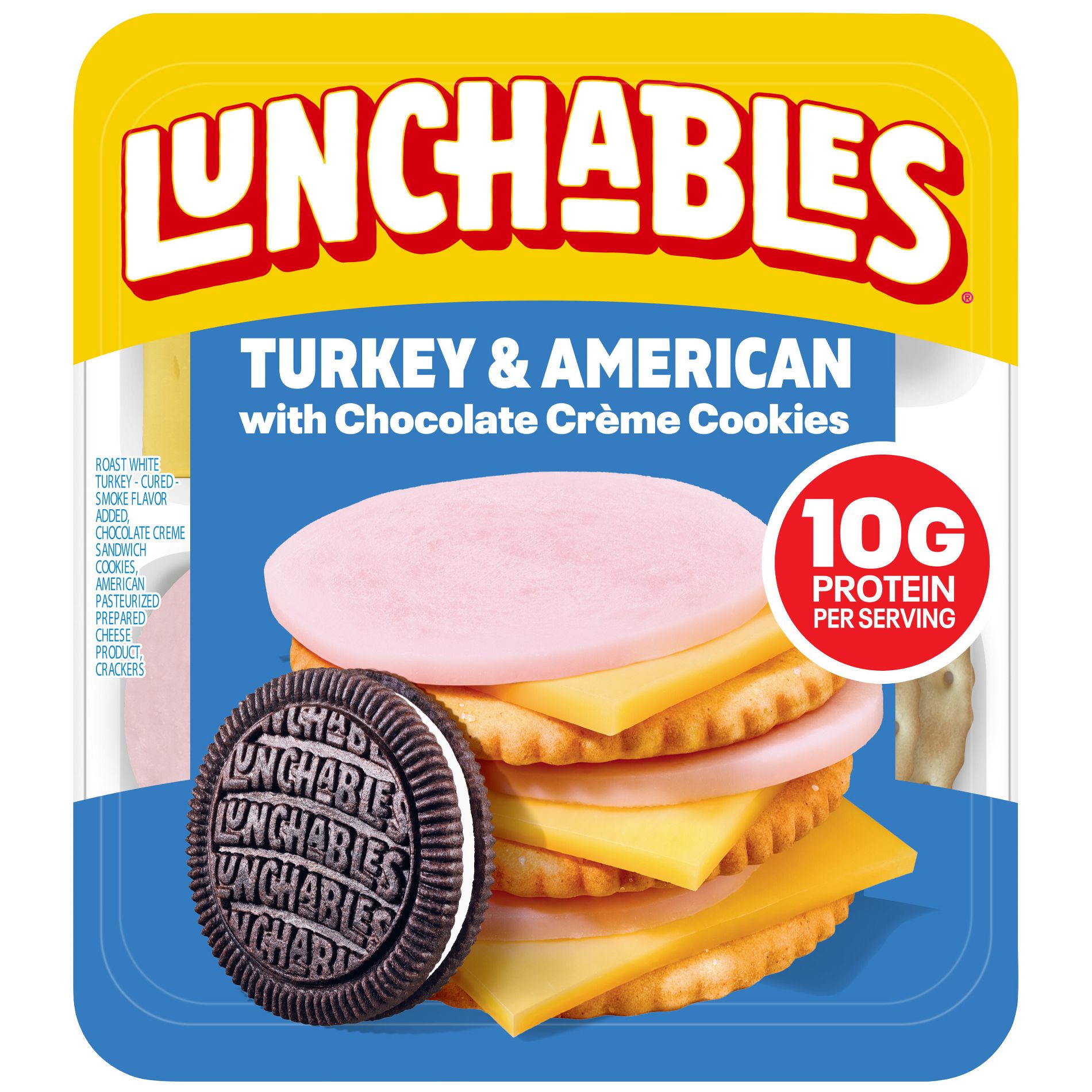 Lunchables Turkey & American Cheese - 3.2oz