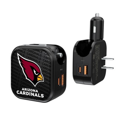 NFL NFC Teams Text Backdrop 18-Watt 2 in 1 USB A/C Charger