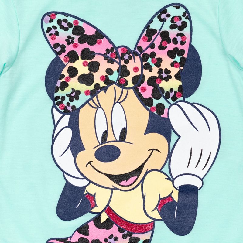 Disney Minnie Mouse T-Shirt and Leggings Outfit Set Infant to Big Kid, 5 of 9