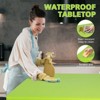 Osparple Portable Dining Table 4ft Folding Camping Dining Table with Fixed Handle for Indoor and Outdoor, Maximum Weight 135KG - 3 of 4
