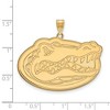 Black Bow Jewelry 10k Yellow Gold Florida Gators NCAA Extra Large Pendant - 2 of 3