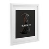 Stupell Industries Slayin' It Grim Reaper Framed Print Under Glass Art, White, 16" x 16" - 2 of 4
