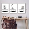 Stupell Industries Dinosaurs Bathing Bathroom Tub Black Framed Giclee Art - 2 of 4