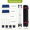 10x10 Pop Up Canopy with Sidewalls for Outdoor, Portable Outdoor Canopy with One Push Setup, Easy Set-Up Waterproof Pop Up Tent for Outdoor Party - 4 of 4