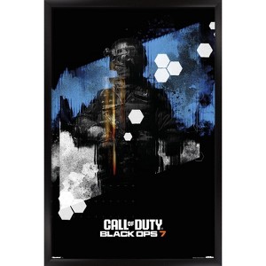 Trends International Call of Duty: Black Ops 7 (2025) - Chaos Operator Framed Wall Poster Prints - 1 of 4