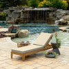ARDEN Foam Outdoor Chaise Lounge Cushion, 21 x 72, made with ProFoam, Rain-proof, Fade Resistant - 2 of 4