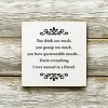 Slickblue Humorous Friend Quote Sign, 7x7 Rustic Wood Plaque with Hanging and Shelf Options, Multiple Colors - 3 of 3