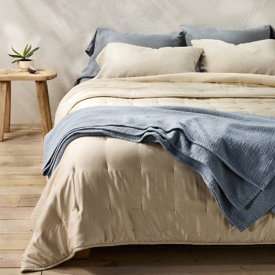 Casaluna Cotton Slub Blanket Lightweight Bedroom
