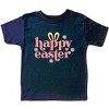 The Juniper Shop Happy Easter With Ears Toddler Short Sleeve Tee - 2 of 4