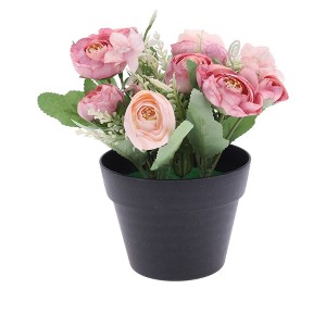 Unique Bargains Artificial Plants Plastic 4.33"x4.33"x7.87" 1 Pcs - 1 of 4