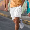 Dalix Ghost Relaxed Fleece Sweat Elastic Short Soft Mens - 2 of 4