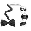 Allegra K Men's Halloween Polka Dots Pre-Tied Work Formal Party Tuxedo Bowknot Bow Ties - 3 of 4