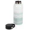 Gibson Home Brampton 30 Ounce Stainless Steel Double Wall Thermal Bottle With Lid - 2 of 4