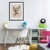 Stupell Industries Sweet Baby Fox with Bow Framed Print Under Glass Art - 3 of 4
