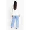Women's Plus Size Antoinette Top - cream | CITY CHIC - 4 of 4