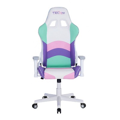 Kawaii High-Back Ergonomic Swivel Gaming Chair with Memory Foam