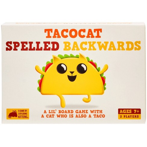 Tacocat Spelled Backwards Game by Exploding Kittens - image 1 of 4