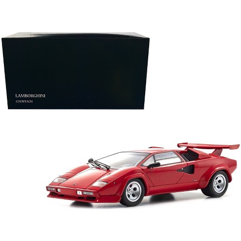 Lamborghini Countach Lp500s Red (new Release) 1/18 Diecast Model Car By  Kyosho : Target
