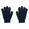 Grand Sierra Kids' 4-7 Striped 2-Piece Winter Beanie and Glove Set - 4 of 4