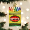 Old World Christmas Blown Glass Ornament for Christmas Tree, Box of Crayons - 4 of 4