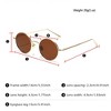 Anna-Kaci Women's Retro Round Metal Sunglasses - 3 of 3
