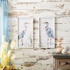 Framed Lake Heron Bird Wall Print (Set of 2) - 2 of 4