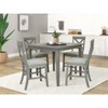 NicBex Dining Table 42" Counter Height Square Wooden Dining Table for Dining Room - 4 of 4