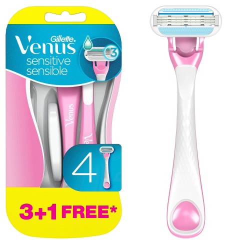 Venus Sensitive Women's Disposable Razors - 4ct : Target