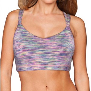 Women's Criss Cross Bound Low Impact Sports Bra - TLF Apparel - 1 of 2