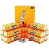 NGK 10 Pack of Genuine OEM Standard Spark Plugs - BR8HS-10-10PK - 2 of 3