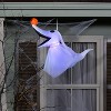 Gemmy Hanging Halloween Inflatable Zero with Blinking Lights, 3 ft Tall, Multi - 2 of 4