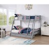 Twin Over Full Bunk Bed with Underbed Drawers for Bedroom - 3 of 4